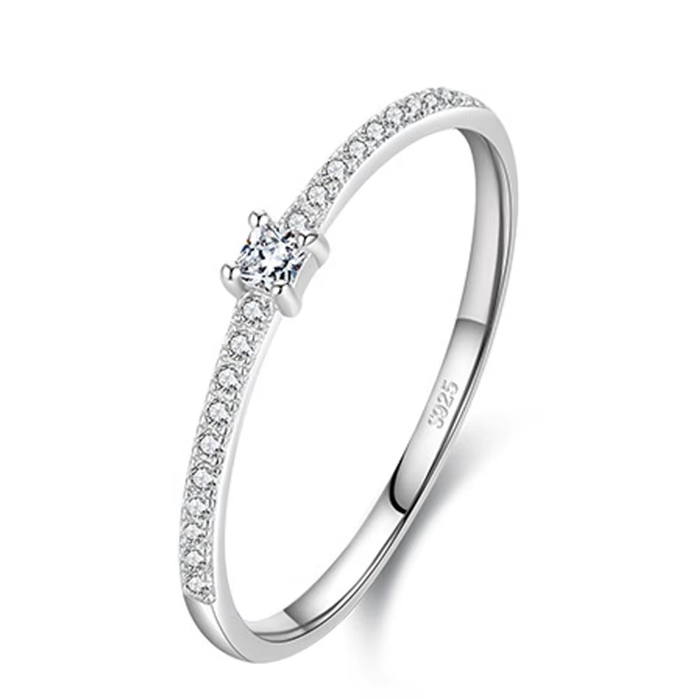 ™ Eternal Spark 925 Sterling Silver Jewelry Set – Pure Elegance for Love That Lasts